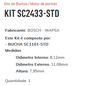 KIT SC2433-STD - KIT BUCHA PARTIDA PALIO MOTOR E. TORQ/ STRADA/ LINEA/ PUNTO/ ESTE KIT É COMPOSTO POR: 1 - BUCHA SC1101-STD/ 1 - BUCHA SC1909-STD/ 1 - BUCHA SC3508-STD/ 1 - BUCHA SC3497-STD - KIT KIT SC2433-STD - KIT BUCHA PARTIDA PALIO MOTOR E. TORQ/ STRADA/ LINEA/ PUNTO/ ESTE KIT É COMPOSTO POR: 1 - BUCHA SC1101-STD/ 1 - BUCHA SC1909-STD/ 1 - BUCHA SC3508-STD/ 1 - BUCHA SC3497-STD - KIT