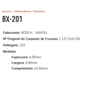 EA-BX-201-12V - ESCOVA ALTERNADOR BOSCH-WAPSA SCANIA - JG