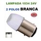 ISO14LLLT 1034 BC 24 - LAMPADA LED 1034/ 1157 24V CERAMICA BRANCO - 2 POLOS (EMB. 01 PC- VALOR UNITARIO) - PC ISO14LLLT 1034 BC 24 - LAMPADA LED 1034/ 1157 24V CERAMICA BRANCO - 2 POLOS (EMB. 01 PC- VALOR UNITARIO) - PC