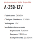 A-359-12V - PORTA ESCOVA PARTIDA DENSO/ DODGE RAM/ CATERPILAR - PC A-359-12V - PORTA ESCOVA PARTIDA DENSO/ DODGE RAM/ CATERPILAR - PC