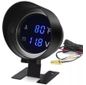 ISO628 12/24V AZ - RELOGIO DISPLAY AZUL - 12/24V - MEDIDOR TEMPERATURA DA AGUA DO MOTOR E VOLTIMETRO (EMB. COM 01 KIT - VALOR DO KIT) - KIT
