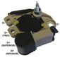 GA0920 14V - REGULADOR VOLTAGEM VALEO 14V GM CORSA/ S10/ BLAZER/ ASTRA/ VECTRA/ NISSAN FRONTIER  XTERRA/ PLACA GA1819 GA1823 (EMB. COM 01 PECA- VALOR UNITARIO) - PC
