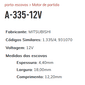 A-335 12V - PORTA ESCOVA PARTIDA MITSUBISHI/ TORO/ JEEP/ VERSA/ SANDERO/ LOGAN - PC A-335 12V - PORTA ESCOVA PARTIDA MITSUBISHI/ TORO/ JEEP/ VERSA/ SANDERO/ LOGAN - PC