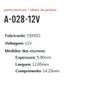 A-028-12V - PORTA ESCOVA PARTIDA 12V DENSO EMPILHADEIRAS - PC A-028-12V - PORTA ESCOVA PARTIDA 12V DENSO EMPILHADEIRAS - PC