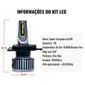 ISO14LFR8 H4 12V - KIT LAMPADA LED R8 H4 12V 30000LM 42W 6500K (EMB. COM 02 PC- VALOR DO PAR) - KIT ISO14LFR8 H4 12V - KIT LAMPADA LED R8 H4 12V 30000LM 42W 6500K (EMB. COM 02 PC- VALOR DO PAR) - KIT