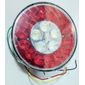 ISO22L5043 12/24V - LANTERNA LED TRASEIRA REDONDA 12/24V FCR (EMB. COM 01 PECA- VALOR UNITARIO) - PC