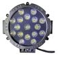 ISO14F1413 12/24V - FAROL LED REDONDO 17,7X15,5X4,2 CM- 51W 12/24V- PRETO (EMB. 01 PC- VALOR UNITARIO) - PC