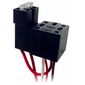 ISO107512 12/24V - SOQUETE PARA RELE DE 5 TERMINAIS 12/24V COM FUSIVEL (EMB. COM 01 PC - VALOR UNITARIO) - PC