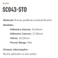 SC043-STD - BUCHA APLICADA EM EIXO PILOTO FORD/ DIAMETRO INTERNO 15,04 MM/ EXTERNO 27,80 MM/ ALTURA 19,20 MM (EMB. COM 01 PECA- VALOR UNITARIO) - PC