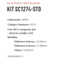KIT SC1274-STD - KIT BUCHA PARTIDA ISKRA CASE/ VALTRA/ VALMET/ NEW HOLLAND/ ESTE KIT É COMPOSTO POR:     1 - BUCHA SC085-STD/ 1 - BUCHA SC2231-STD/ 1 - BUCHA SC1726-STD - KIT