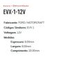 EE-EVX-1-12V - ESCOVA ELETROVENTILADOR FORD/ MOTROCRAFT 12V - 8X8X20 (EMB. COM 01 JOGO DE 2 ESCOVAS - VALOR DO KIT) - JG