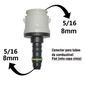 ISO1905081 - CONECTOR PARA TUBOS DE COMBUSTIVEL/ FIAT/ RETO/ CAPA CINZA (EMB. COM 01 PECA - VALOR UNITARIO) - PC ISO1905081 - CONECTOR PARA TUBOS DE COMBUSTIVEL/ FIAT/ RETO/ CAPA CINZA (EMB. COM 01 PECA - VALOR UNITARIO) - PC