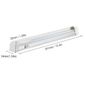 ISO14LM6931 12/24V - LUMINARIA LED TETO 12/24V C/ BOTAO ON/OFF- BCA 34X3,5CM 108 LED 10W - BASE DE ALUMINIO (EMB. 01 PC- VALOR UNITARIO) - PC