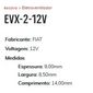 EE-EVX-2-12V - ESCOVA ELETROVENTILADOR FIAT 12V - 9X8,5X14 (EMB. COM 01 JOGO DE 2 ESCOVAS - VALOR DO KIT) - JG EE-EVX-2-12V - ESCOVA ELETROVENTILADOR FIAT 12V - 9X8,5X14 (EMB. COM 01 JOGO DE 2 ESCOVAS - VALOR DO KIT) - JG