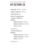 KIT SC1205-2X - KIT BUCHA PARTIDA BOSCH/ GOL-BOLA/ SANT/ SAV/ FIAT/ 147/ TDS/ ESTE KIT É COMPOSTO POR: 1     - BUCHA SC3035-2X/ 1 - BUCHA SC093-2X - KIT