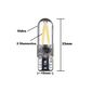 ISO6LT2825COB 12V - LAMPADA PINGO (ESMAGADA) SIST. INTEGRADO VD 9MM X 35MM 02 FILAMENTO (EMB. COM 1 PECA- VALOR UNITARIO) - PC