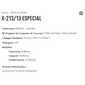 EP-X-213/13 ESP - ESCOVA PARTIDA PK - ESPECIAL - 8,80 X 19,05 X 21,00 MM - JG EP-X-213/13 ESP - ESCOVA PARTIDA PK - ESPECIAL - 8,80 X 19,05 X 21,00 MM - JG