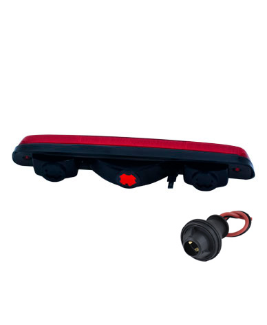 ISO1907310 S VM - BRAKE LIGHT RANGER/ COURIER - VERMELHA - C/ SOQ. - PC