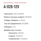 A-026-12V - PORTA ESCOVA PARTIDA DELCO - REMY /S-10/ GM PRISMA/ ONIX - PC A-026-12V - PORTA ESCOVA PARTIDA DELCO - REMY /S-10/ GM PRISMA/ ONIX - PC