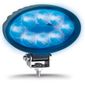 ISO14F6900 AZ 12/24V - FAROL LED OVAL AZUL 12/24V COM 8 LEDS (EMB. COM 01 PC - VALOR UNITARIO) - PC
