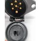 ISO17TC101 FEMEA - TOMADA ELETRICA CARRETA MACHO REDONDA FEMEA 7 POLOS (EMB. COM 01 PECA- VALOR UNITARIO) - PC