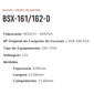 EP-BSX-161/162-D - ESCOVA PARTIDA BOSCH GM CELTA/ CORSA/ PALIO/ GOL/ GOLF 12V 5 X 12 X 11.6 MM - (A-116-12V ) - JG EP-BSX-161/162-D - ESCOVA PARTIDA BOSCH GM CELTA/ CORSA/ PALIO/ GOL/ GOLF 12V 5 X 12 X 11.6 MM - (A-116-12V ) - JG