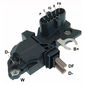 GA0298 28V - REGULADOR VOLTAGEM BOSCH 28V MB 1938/ VOLVO FH (EMB. COM 01 PECA- VALOR UNITARIO) - PC GA0298 28V - REGULADOR VOLTAGEM BOSCH 28V MB 1938/ VOLVO FH (EMB. COM 01 PECA- VALOR UNITARIO) - PC