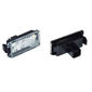 ISO1906037 LE - LANTERNA PLACA FIAT 500 12/... CONECTOR QUADRADO LE - PC