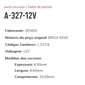 A-327 12V - PORTA ESCOVA PARTIDA DENSO COROLLA/ FIESTA/ FIT/ CIVIC/ - PC A-327 12V - PORTA ESCOVA PARTIDA DENSO COROLLA/ FIESTA/ FIT/ CIVIC/ - PC