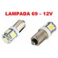 ISO14LP 69 12V - LAMPADA LED 69 12V BRANCO 5 PONTAS (EMB. COM 01 PC- VALOR UNITARIO) - PC ISO14LP 69 12V - LAMPADA LED 69 12V BRANCO 5 PONTAS (EMB. COM 01 PC- VALOR UNITARIO) - PC