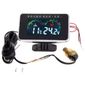 ISO65035 - 12/24V - PAINEL DIGITAL 2 EM 1- VOLT.+ TEMP. AGUA MOTOR - 12/24V - PC