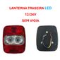 ISO14TR424R 12/24V - LANTERNA LED MARMITAO TRASEIRA 12/24V 5.3W MODERNA SEM LUZ DE PLACA (EMB. COM 01 PECA - VALOR UNITARIO) - PC ISO14TR424R 12/24V - LANTERNA LED MARMITAO TRASEIRA 12/24V 5.3W MODERNA SEM LUZ DE PLACA (EMB. COM 01 PECA - VALOR UNITARIO) - PC