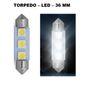 ISO6LTP0036 12V - LAMPADA TORPEDO 3 LED 36MM 12V  (EMB. COM 1 PECA- VALOR UNITARIO) - PC