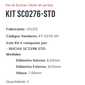 KIT SC0276-STD - KIT BUCHA PARTIDA VALEO/ NISSAN/ RENALT 206/ CLIO/ SANDERO/ LOGAN - KIT KIT SC0276-STD - KIT BUCHA PARTIDA VALEO/ NISSAN/ RENALT 206/ CLIO/ SANDERO/ LOGAN - KIT
