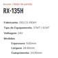 EP-RX-135H-24V - ESCOVA PARTIDA 37/ 41 MT 24V/ CAMINHAO/ ONIBUS/ AGRICOLA - JG EP-RX-135H-24V - ESCOVA PARTIDA 37/ 41 MT 24V/ CAMINHAO/ ONIBUS/ AGRICOLA - JG