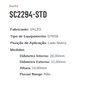 SC2294-STD - BUCHA PARTIDA VALEO LM DTES6 GOL G5/ FOX/ GOLF/ POLO/ SPACEFOX - 26.00 X 31.00 X 10.00 MM (EMB.COM 01 PECA- VALOR UNITARIO) - PC