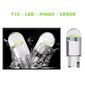 ISO6LT10R VD 12V - LAMPADA PINGO 12V - T10 - ALTA RESISTENCIA - VERDE (EMB. COM 1 PECA- VALOR UNITARIO) - PC