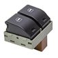 ISO17I34271 LE 1E - INTERRUPTOR VIDRO ELET. DUPLO LE VW/ GOL G4 G5 G6 - 1 ESTAGIO - PC