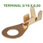 AMS81026 - TERMINAL OLHAL 3/16 X 0,50 MM (EMB. COM 100 PECAS - VALOR DO CENTO) - CT