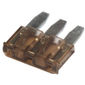 AMS178-07 - FUSIVEL MICRO LAMINA 3 TERMINAIS 7,5A - MARROM (EMB. COM 01 PC- VALOR UNITARIO) - PC