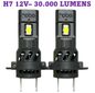 ISO14KB4H7 12V - KIT LAMPADA LED MINI KB4 H7 30000LM 6500K 12V (EMB. COM 02 PECAS - VALOR DO PAR) - KIT