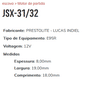 EP-JSX-31/32 - ESCOVA PARTIDA FORD PRESTOLITE E 95R - 8,00 X 19,00 X 18,00 MM - JG EP-JSX-31/32 - ESCOVA PARTIDA FORD PRESTOLITE E 95R - 8,00 X 19,00 X 18,00 MM - JG