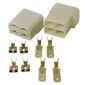ISO1901830 - KIT CONECTOR 4 VIAS 6,3 MM COM TERMINAIS - CJ