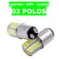 ISO14LLSIL 1034 24V - LAMPADA LED 1157/1034 24V COB - 2 POLOS (EMB. 01 PC- VALOR UNITARIO) - PC ISO14LLSIL 1034 24V - LAMPADA LED 1157/1034 24V COB - 2 POLOS (EMB. 01 PC- VALOR UNITARIO) - PC