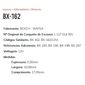 EA-BX-162 - ESCOVA ALTERNADOR MB/ BRASILIA/ CORCEL - 5,00 X 10,00 X 17,00 MM - JG EA-BX-162 - ESCOVA ALTERNADOR MB/ BRASILIA/ CORCEL - 5,00 X 10,00 X 17,00 MM - JG