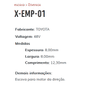 EE-X-EMP-01-48V - ESCOVA PARA MOTOR DA DIRECAO TOYOTA 48V - JG EE-X-EMP-01-48V - ESCOVA PARA MOTOR DA DIRECAO TOYOTA 48V - JG