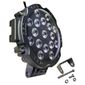 ISO14F1413 12/24V - FAROL LED REDONDO 17,7X15,5X4,2 CM- 51W 12/24V- PRETO (EMB. 01 PC- VALOR UNITARIO) - PC