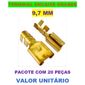ISO80181-S GDE - TERMINAL ENCAIXE FEMEA 9,7 MM - SEM TRAVA (EMB. COM 20 PECAS - VALOR UNITARIO) - PC