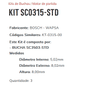 KIT SC0315-STD - KIT BUCHA PARTIDA BOSCH SIENA/ DOBLO/ COROLLA - ESTE KIT É COMPOSTO POR: 3-BUCHA SC3503-STD - KIT KIT SC0315-STD - KIT BUCHA PARTIDA BOSCH SIENA/ DOBLO/ COROLLA - ESTE KIT É COMPOSTO POR: 3-BUCHA SC3503-STD - KIT