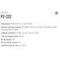 P2-222 - PLANETARIA PARTIDA PRESTOLITE M93R JOHN DEERE/ FORD/ AGRALE - CJ